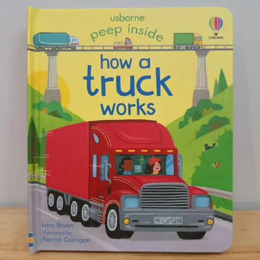 [RP0939] Usborne Peek Inside how a Truck works