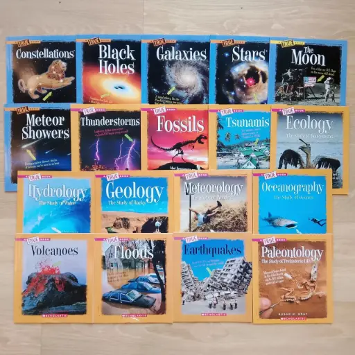 [RPS238] Scholastics True Series (18 Books Set)