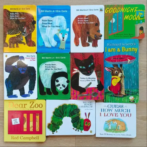 [RPS243] Best Selling Toddler Board Books (11 Books Set)