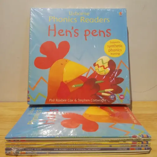 [RPS246] Usborne Phonics Readers (12 Books Set)