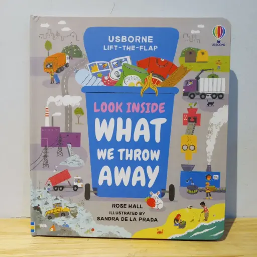 [RP1024] Usborne Look Inside What We Throw Away