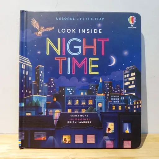 [RP1025] Usborne Look Inside Night Time