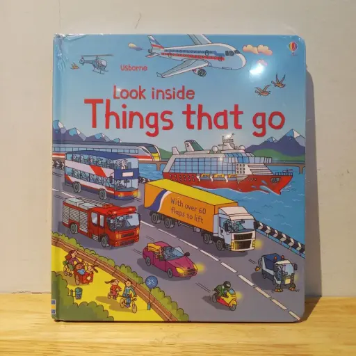 [RP1026] Usborne Look Inside Things that go