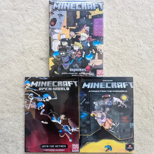[RPS266] Minecraft: Opens World (3 Books Set)