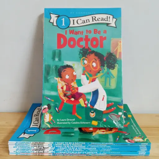 [RPS270] I Can Read (Level 1): I Want to Be (9 Books Set)