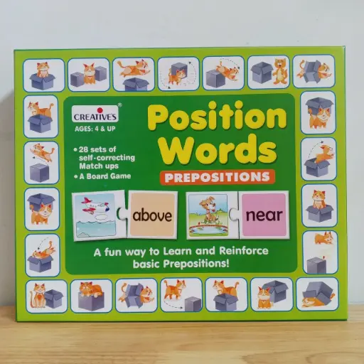 [UB0044] Position Words: Preposition