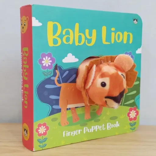 [RP1049] Finger Puppet Book: Baby Lion