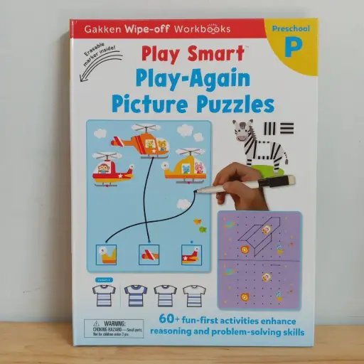 [UB0079] (UB) Play Smart Play-Again Picture Puzzles