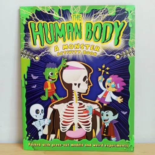 [UB0082] (UB) Human Body: A Monster Activity Book