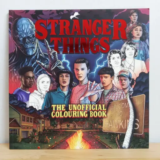 [UB0083] Stranger Things The Unofficial Colouring Book